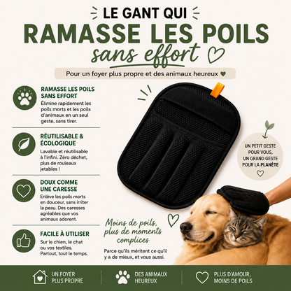 PoilOff™- le Gant Anti-poils