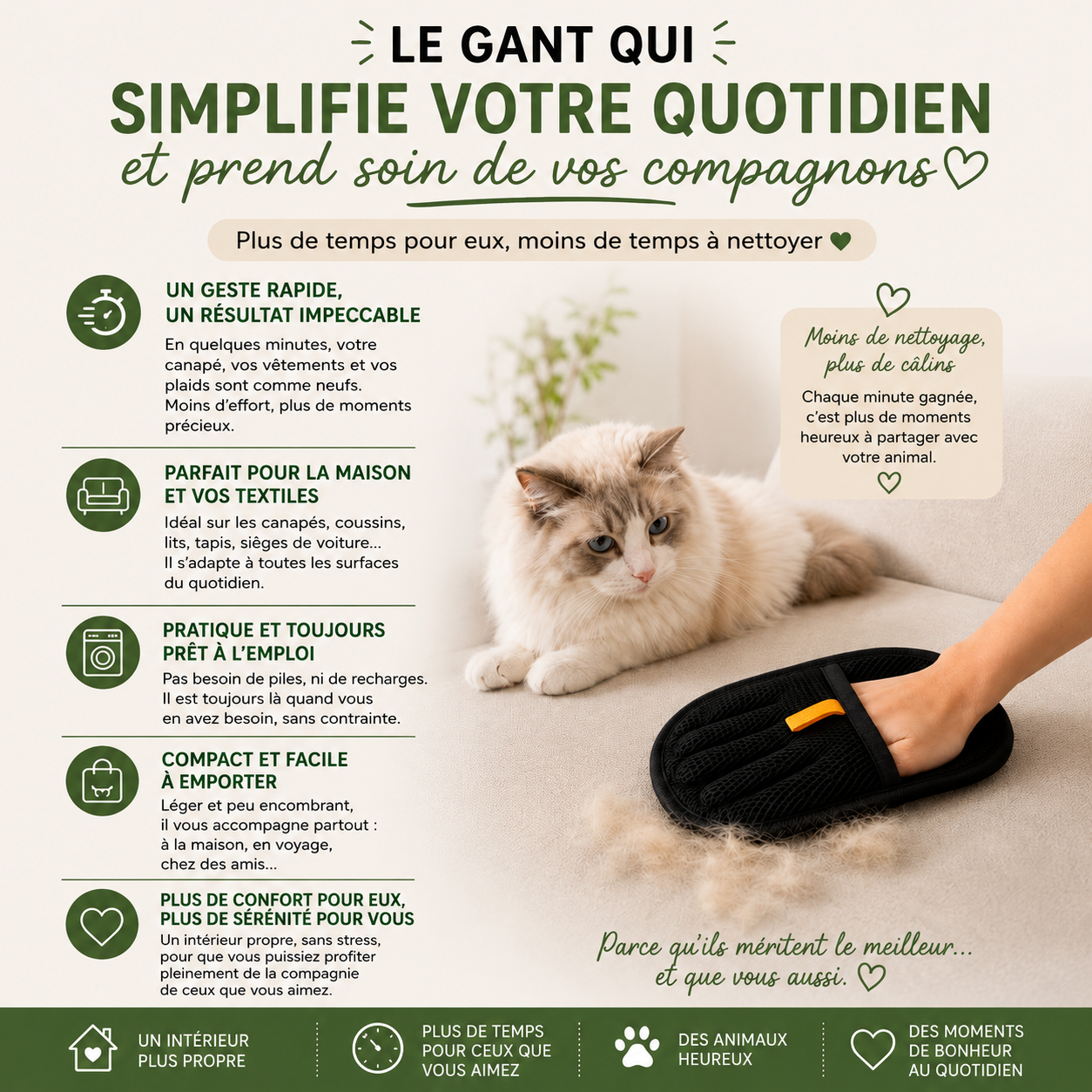 PoilOff™- le Gant Anti-poils