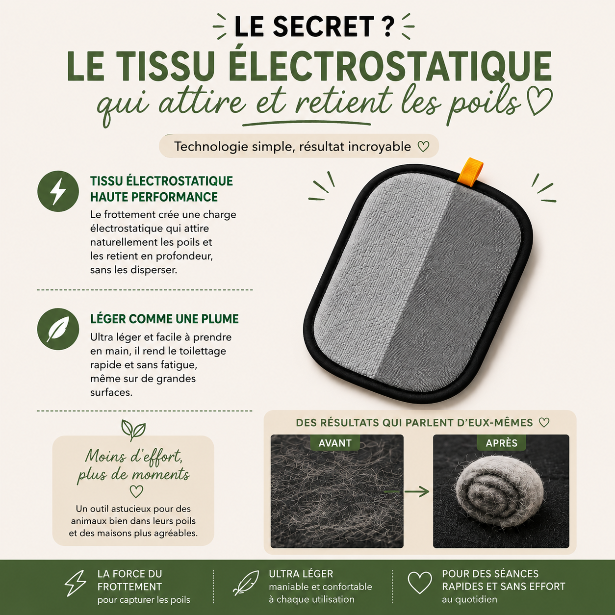 PoilOff™- le Gant Anti-poils