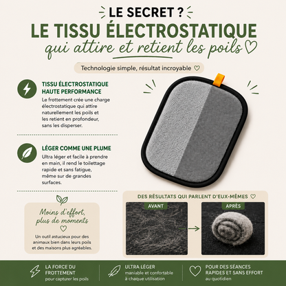 PoilOff™- le Gant Anti-poils
